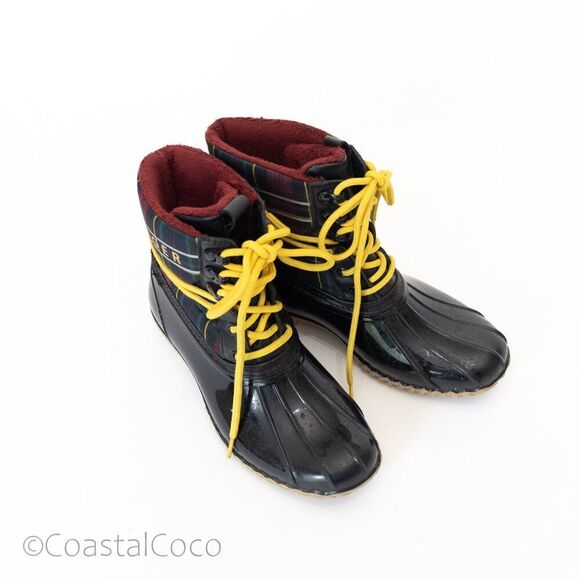 Tommy Hilfiger Hessa Duck Boots Womens 6 Waterproof Winter Warm Boots Snow/Rain - Picture 10 of 10